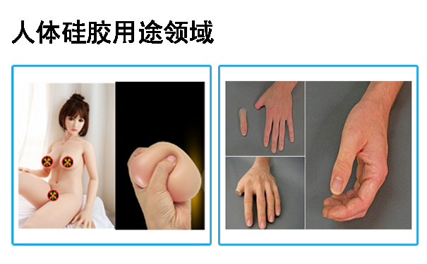 人體硅膠用途應用于哪些領(lǐng)域？